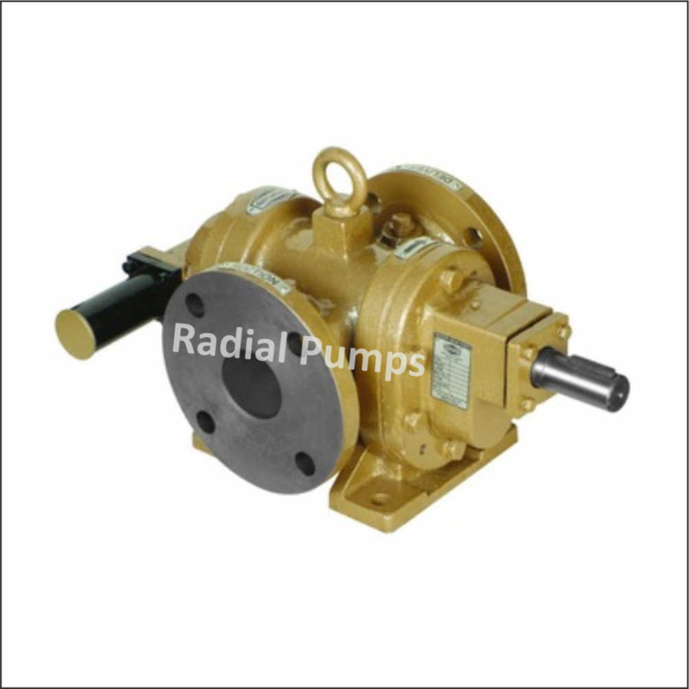 Rotary Gear Pump - Metal, Size 12 Mm To 120 Mm | Medium To High Pressure, High Temperature, Electric Power Source, Horizontal Shaft Orientation, 1-year Warranty