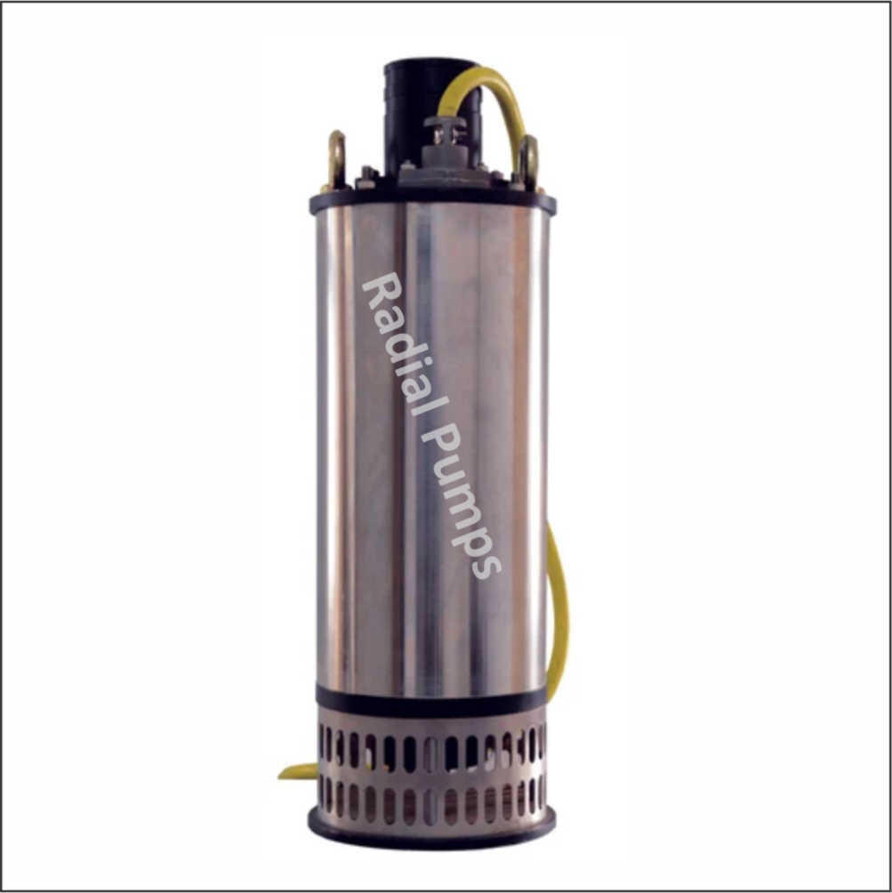 Effluent Submersible Pump - 32 Mm To 350 Mm Size , High Pressure Electric Design For Industrial Sewage Applications, 1 Year Warranty