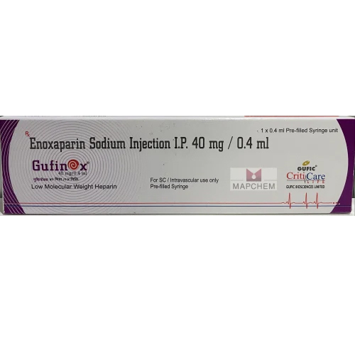 Gufinox 40 Mg By Map Chem Pvt Ltd