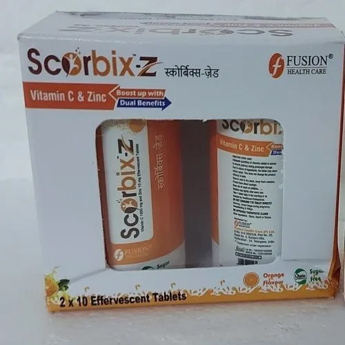 स्कॉर्बिक्स-जेड टैबलेट्स ड्राई एंड कूल प्लेस