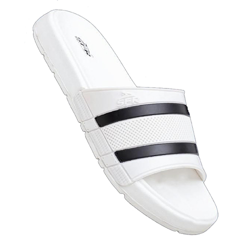 Sl 376 महिलाओं की सफेद चप्पल