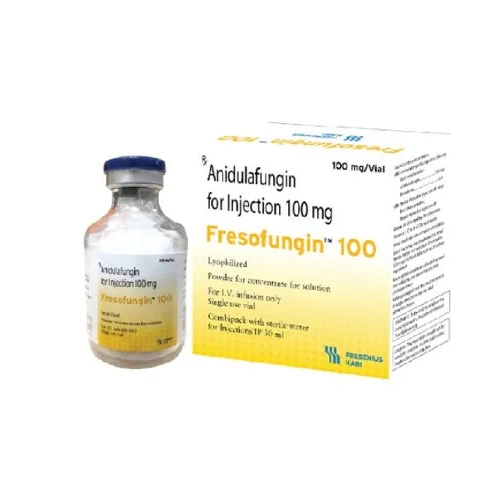 Anidulafungin Injection - 100 Mg Concentrated Liquid | Fast Relief For Fungal Infections, Expertly Formulated, Easy Administration, Store In Dry & Cool Place