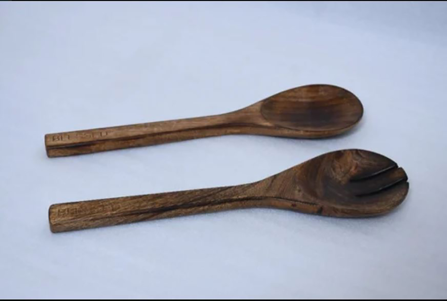 Wooden Serving Spoon 3 - Wooden Material, Large Size, Natural Color | Gentle On Cookware, Versatile For Serving And Portioning Food