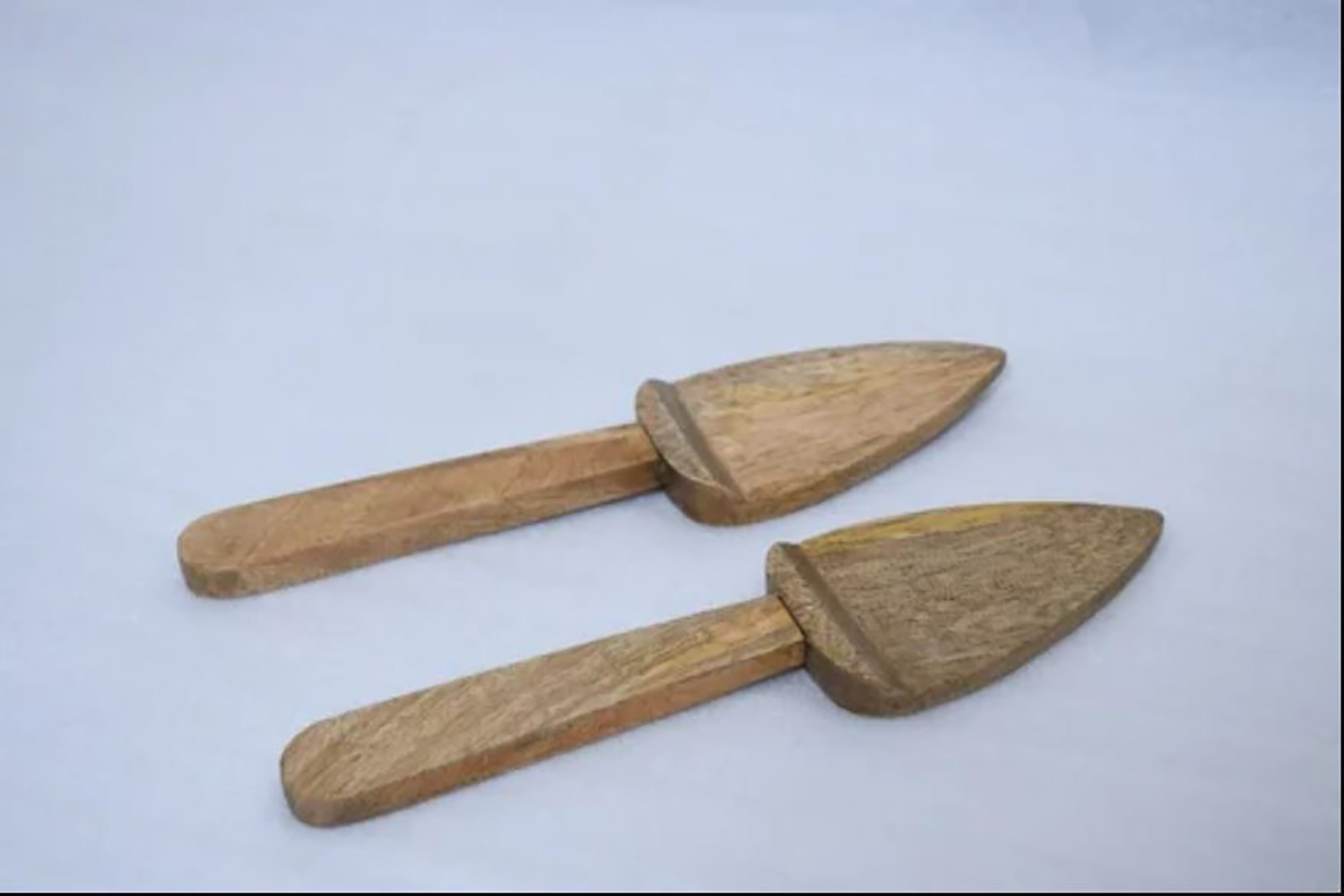 Wooden Serving Spoon 3 - Wooden Material, Large Size, Natural Color | Gentle On Cookware, Versatile For Serving And Portioning Food