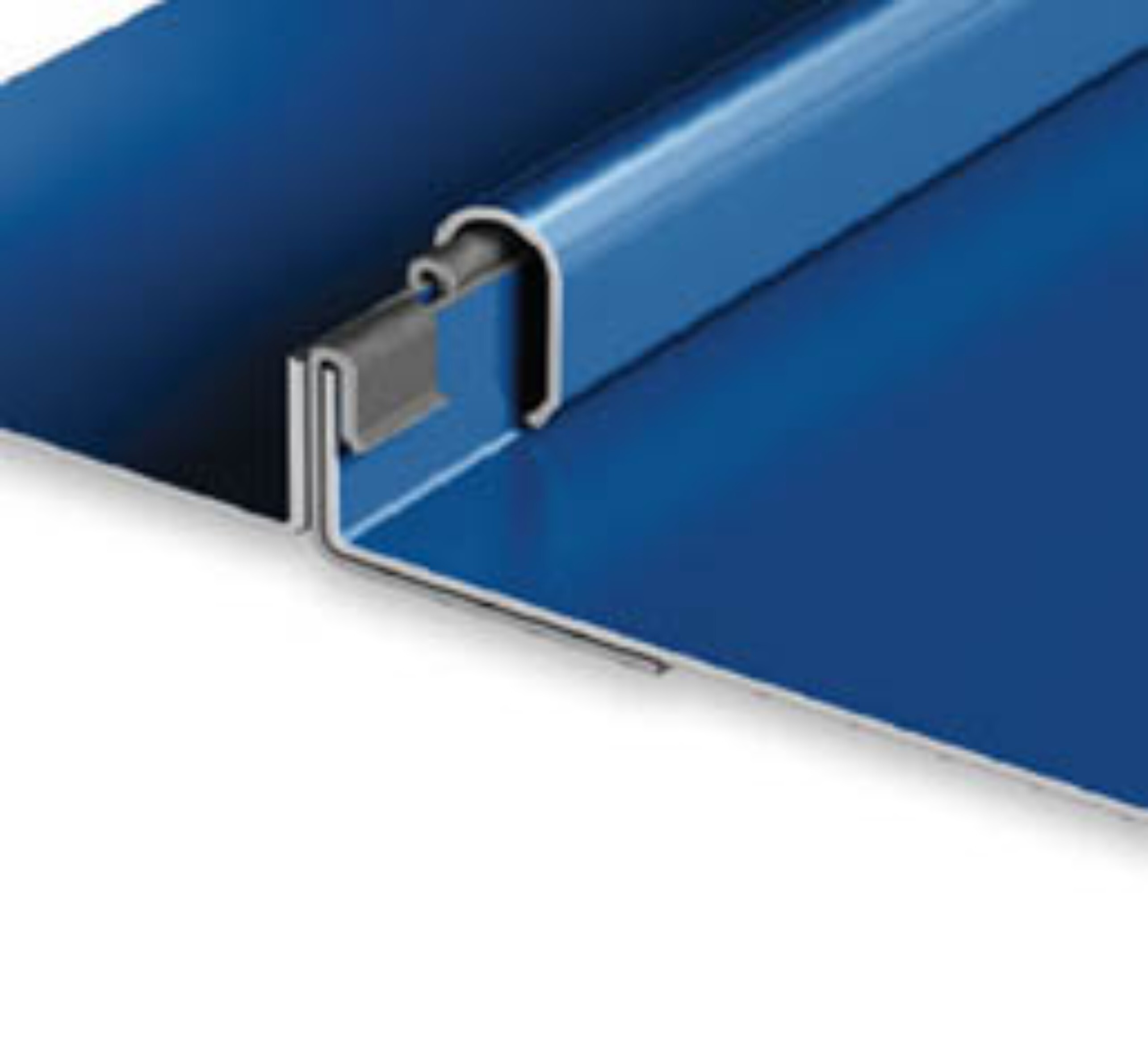 Standing Seam Sheet - Aluminum, 0.50 To 0.70mm , Color Coated | Low Maintenance, Leak-free, Adequate Drainage, Temperature-resilient Design