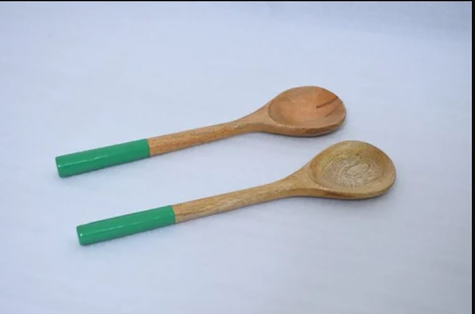 Wooden Serving Spoon 8 - Natural Wood Material, 12 Inches Long | Versatile Utensil For Serving And Portioning, Gentle On Cookware