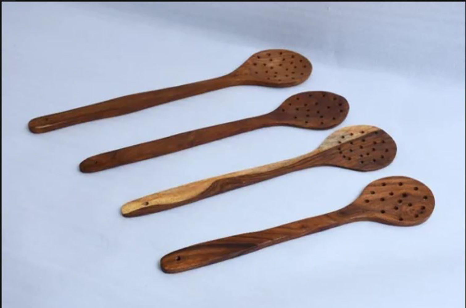Wooden Serving Spoon 16 - Natural Wood Material, 12 Inches Long | Gentle On Cookware, Versatile For All Serving Needs