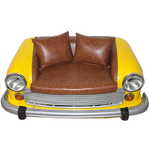 Automobile Furniture Old Ambasater Car With Pu Lether Seat Sofa Primary Material: Foam