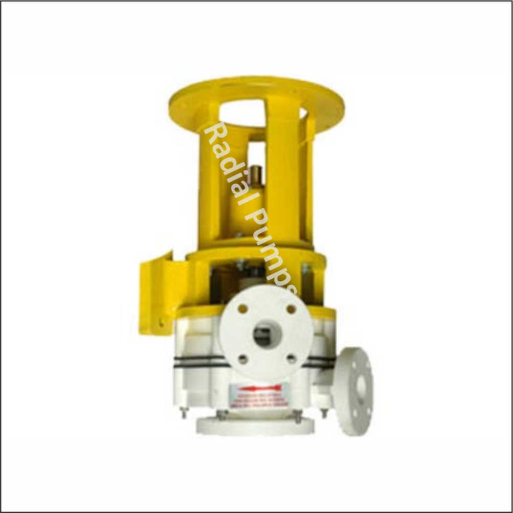 Polypropylene Chemical Process Pump - Up To 300 M3/hr Capacity, 25 Mm To 100 Mm Discharge Size | High Pressure, High Temperature, Self-venting Design, Suitable For Corrosive Liquids