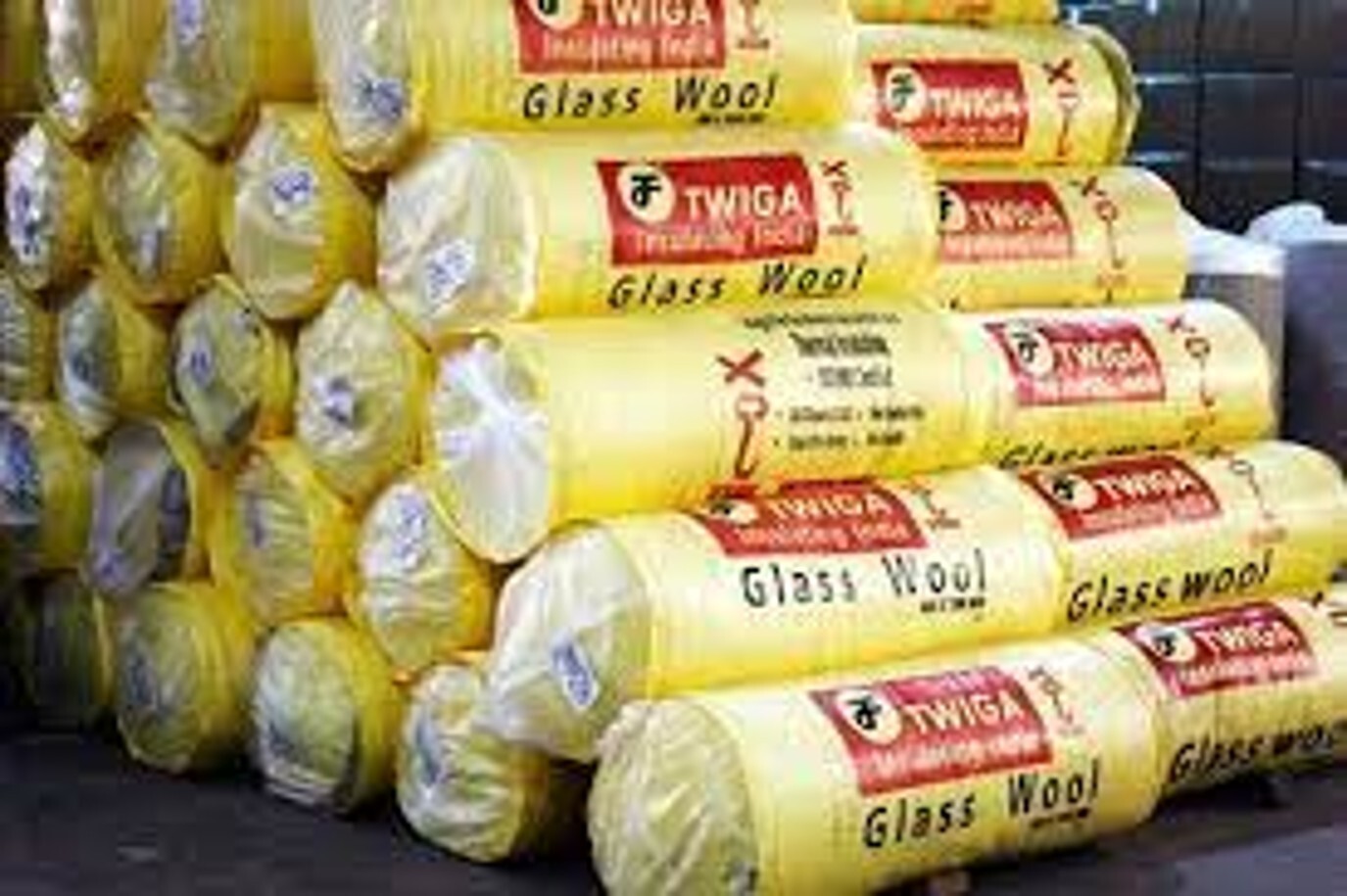 Yellow Twiga Glass Wool Sheet