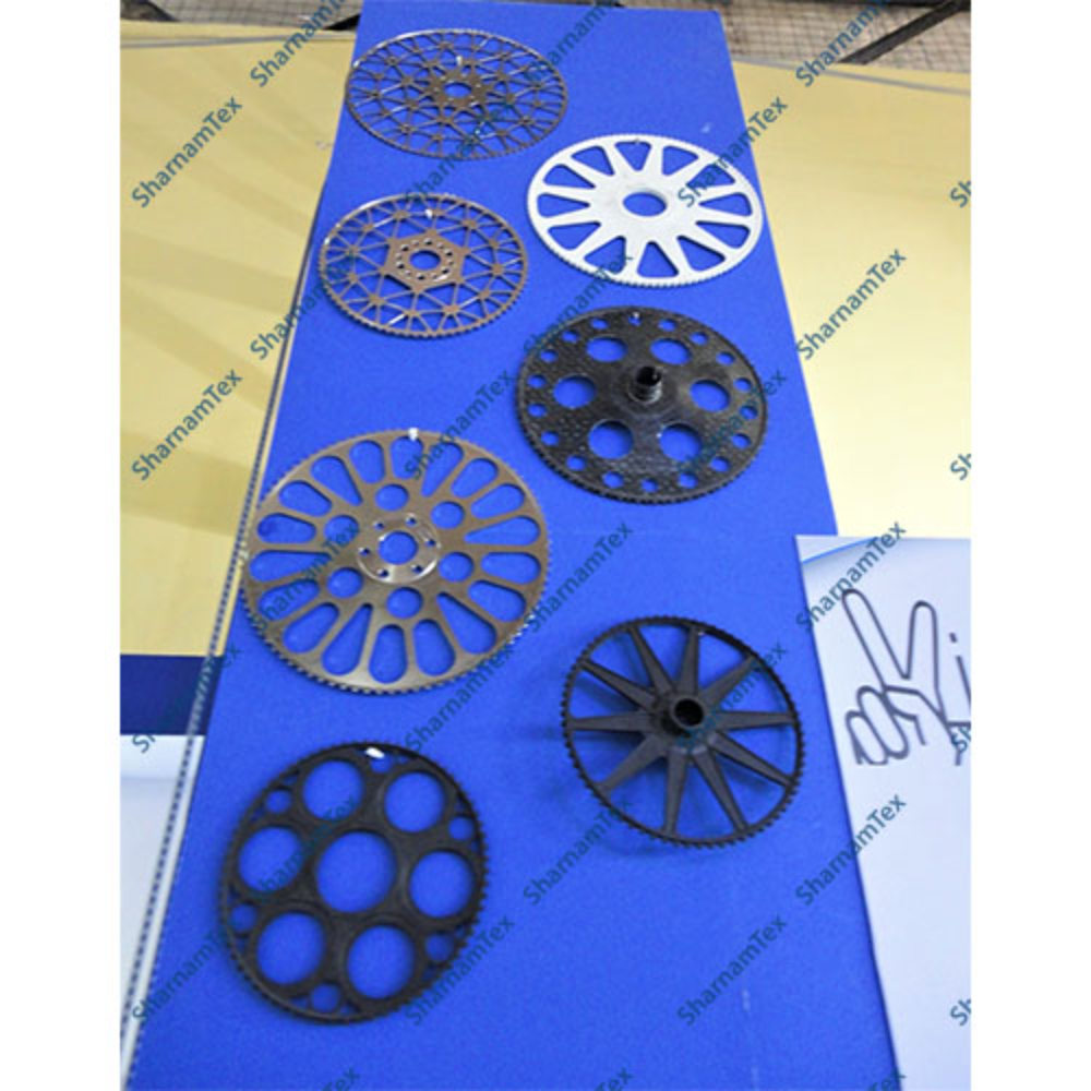 Steel Drive Wheel For Rapier Weaving Loom