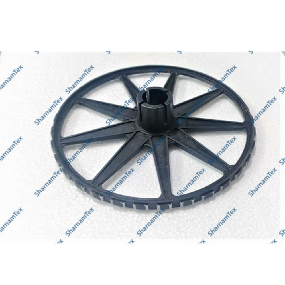 Steel Drive Wheel For Rapier Weaving Loom