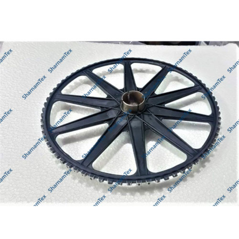 Steel Drive Wheel For Rapier Weaving Loom