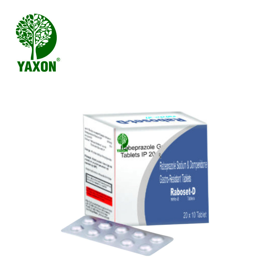Rabosec Dsr - Rabeprazole Sodium 20 Mg + Domperidone 30 Mg (Sustained Release) Capsule | Treats Gastric Issues Relieves Heartburn Difficulty Swallowing And Persistent Cough Dietary Supplement Recommended Dosage Twice A Day Storage Below 25 Degrees Celsius
