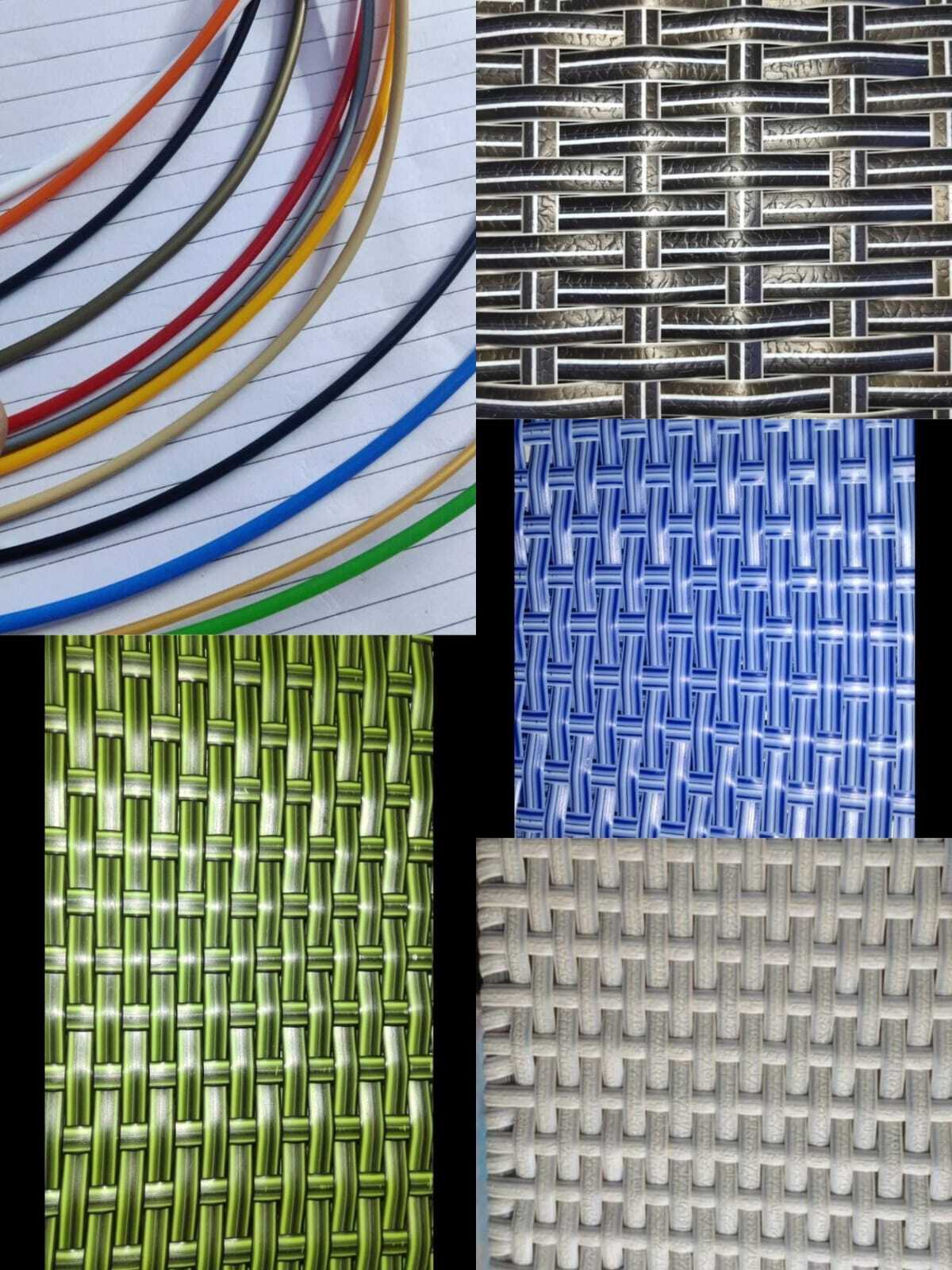 Rattan Wicker - Poly Nylon Wrapped Heavy Iron Frame, Multi-color | Durable, Easy To Clean, Eco-friendly, Rust Proof, Uv Resistant, Water Resistant