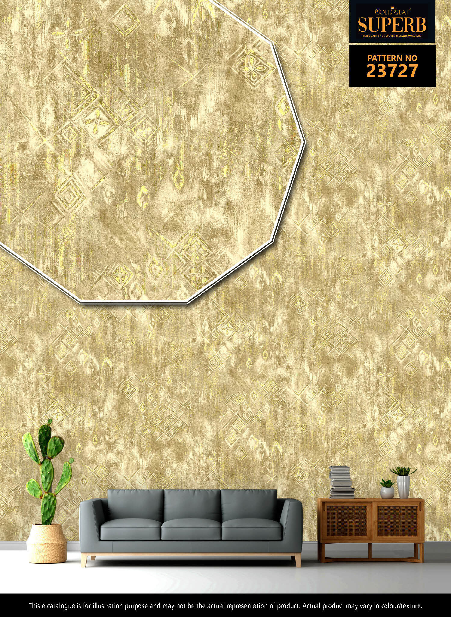 Metallic Wallpaper2 - Style: Modern