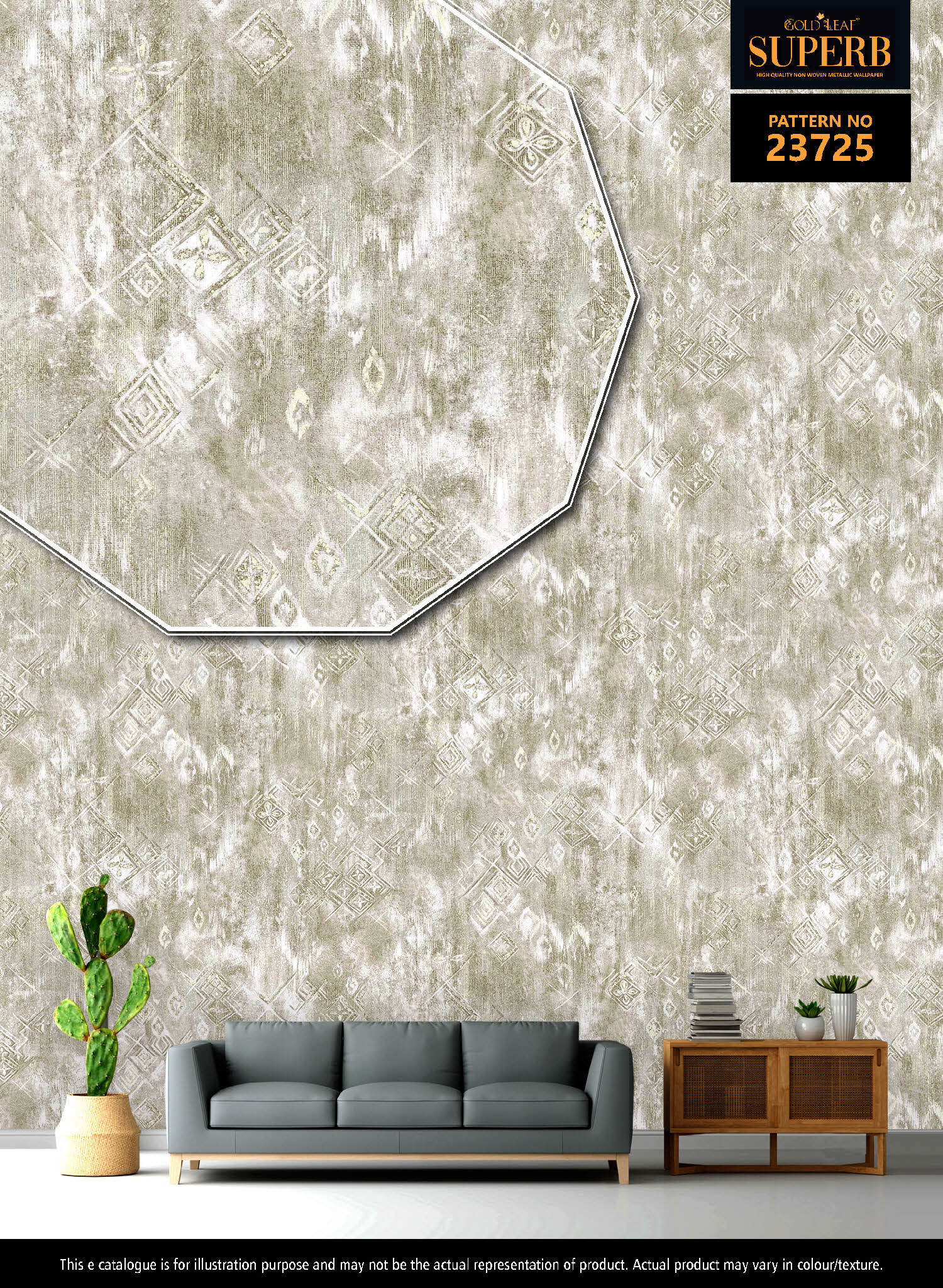 Metallic Wallpaper2 - Style: Modern