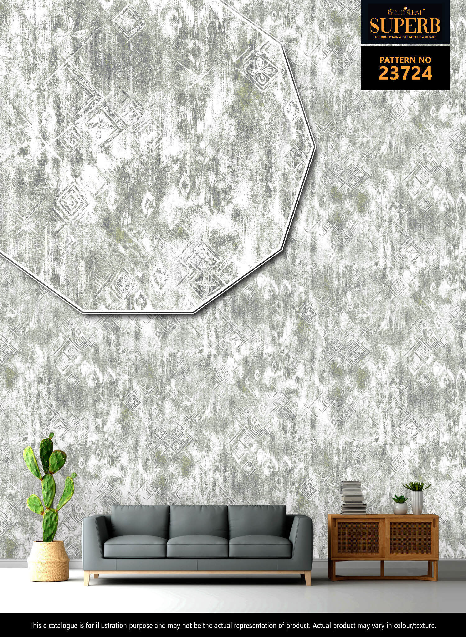 Metallic Wallpaper2 - Style: Modern