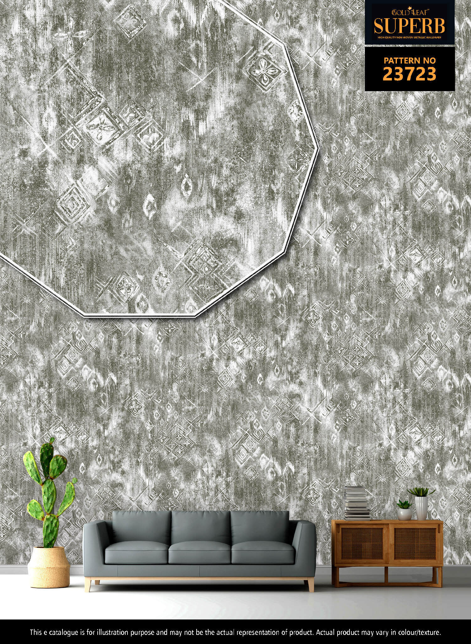Metallic Wallpaper2 - Style: Modern
