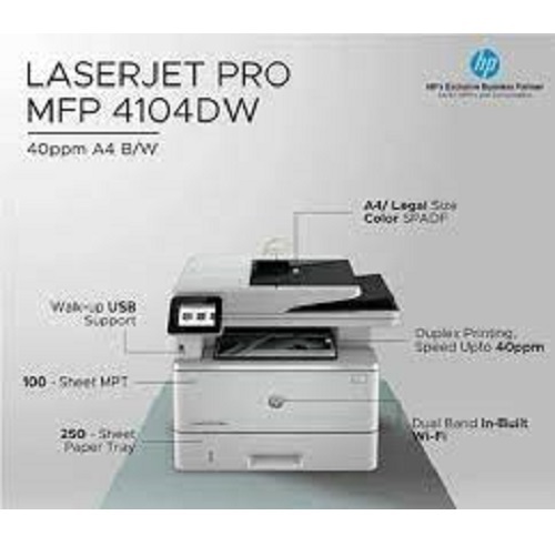 Hp Laserjet Pro Mfp 4104dw Printer - Type: Barcode Scanner