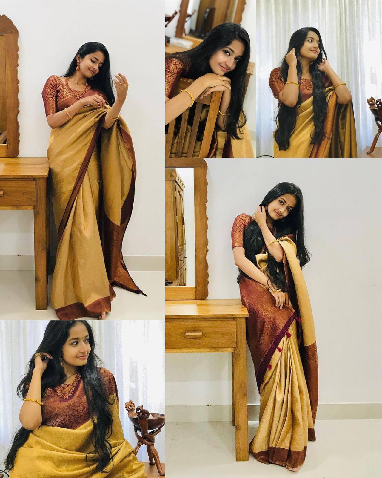 Jacquard Work Saree - Color: 1