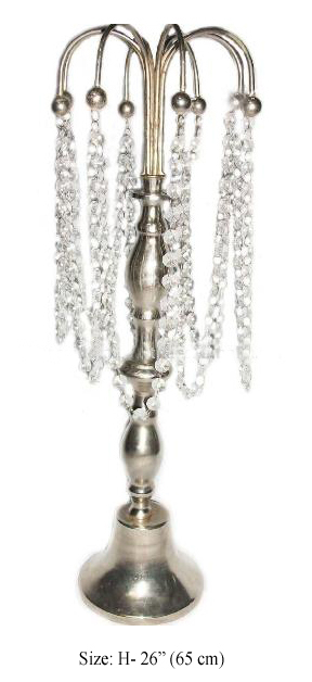 Table Top Chandelier Centerpieces