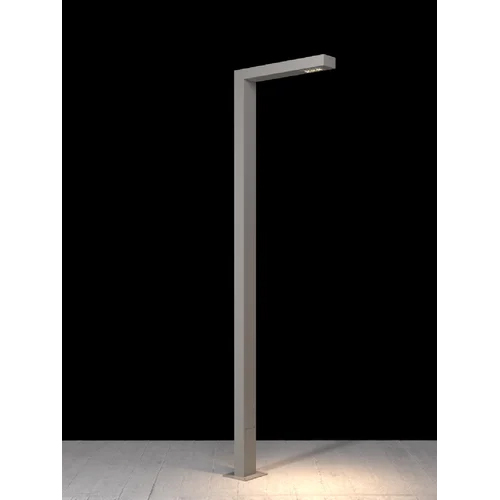 Grey Mild Steel Street Light Designer Pole