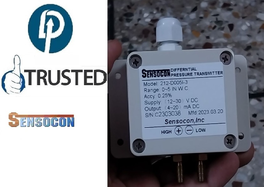 212-d002i-1 Sensocon Usa Differential Pressure Transmitter By Matewa - Accuracy: 0.25 %