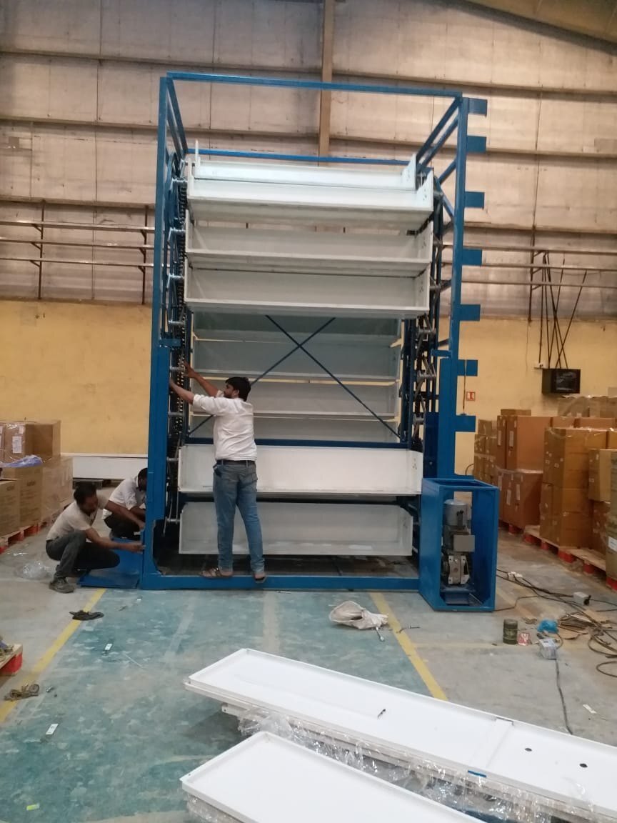 Vertical Storage Carousels - Application: Mail Po