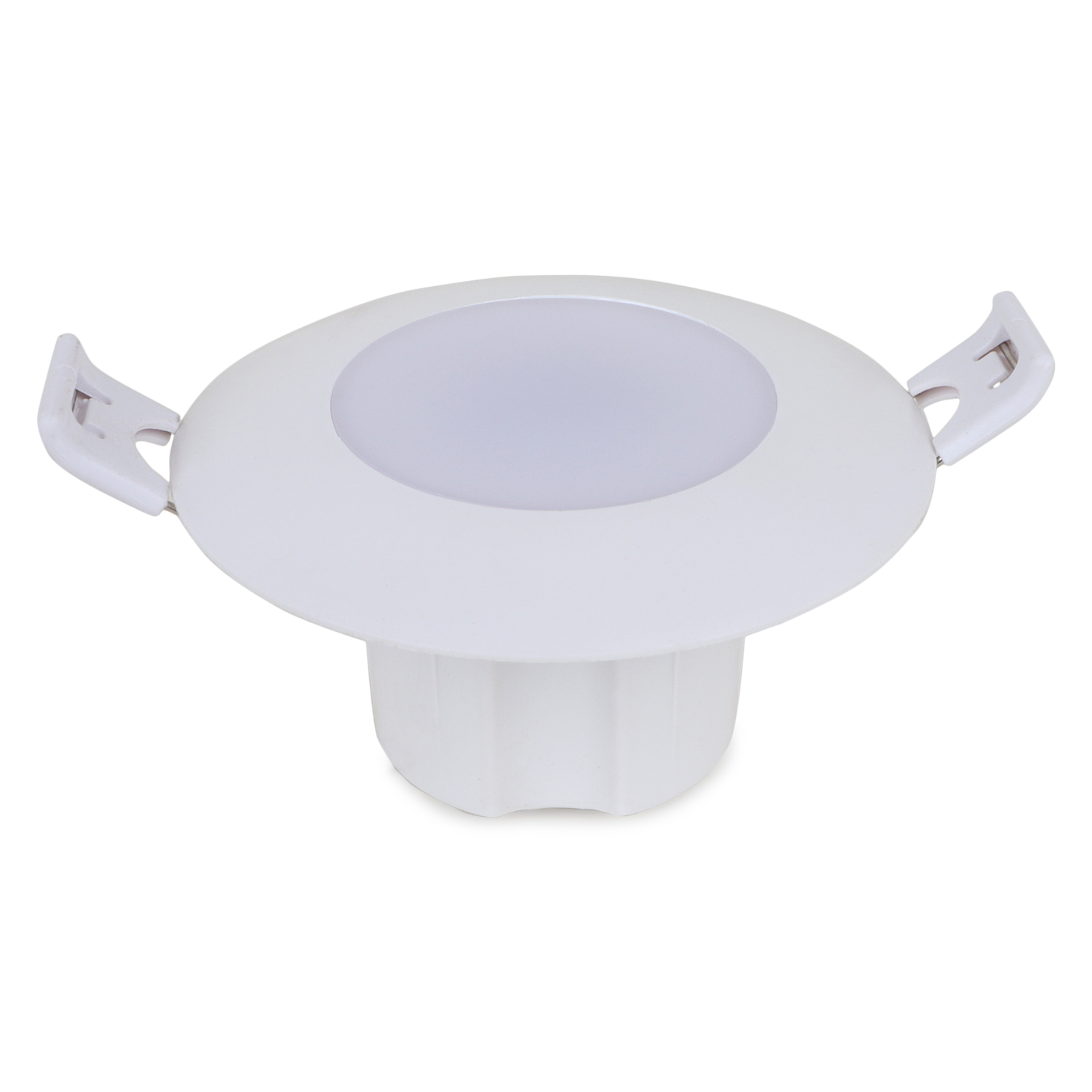 3w Led Deep Light - Aluminium Mcpcb 1mm, 4k 440v, 300lm, 4 Inch Round | Cool White, Ideal For Home, Office, And Shop