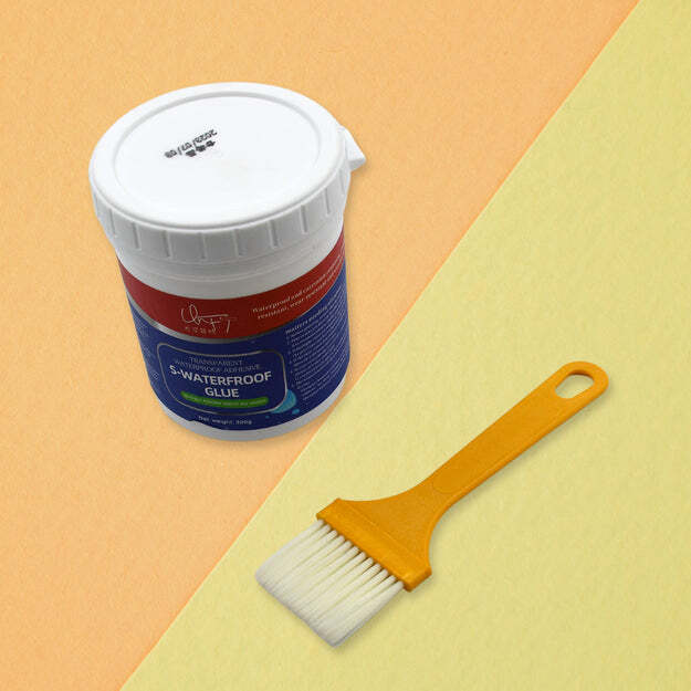 Transparent Waterproof Glue 300g With Brush