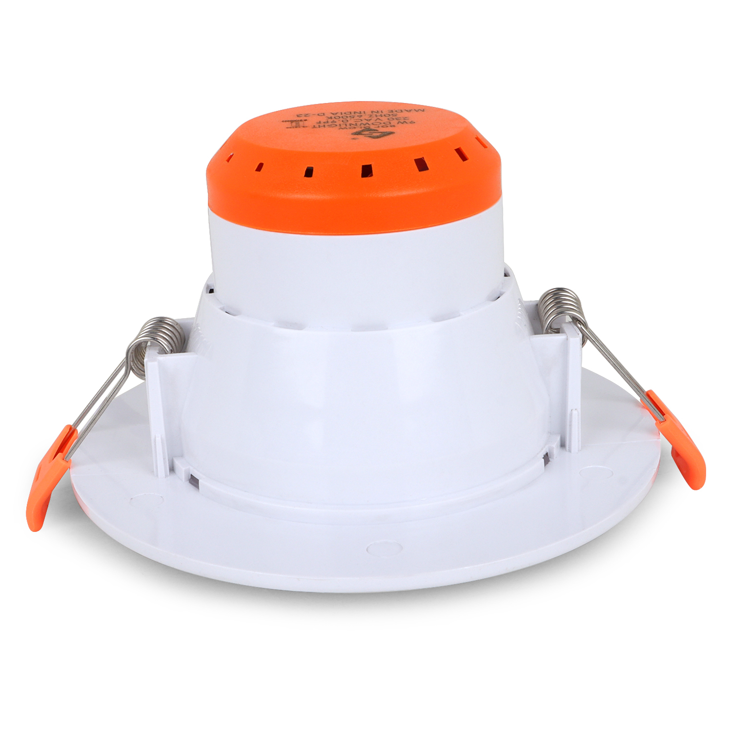 9w Led Down Light - Aluminium Mcpcb 1 Mm, 4k/440v, 900lm, 100-300v | Cool White, Round Shape, 4 Inch Diameter, Ideal For Home, Office, Shop