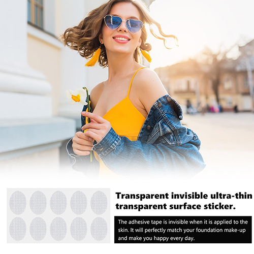 Ultra-Thin Transparent Surface Patches - Medical Grade Silicone, Smudge Proof and Herbal Ingredients for Personal Care