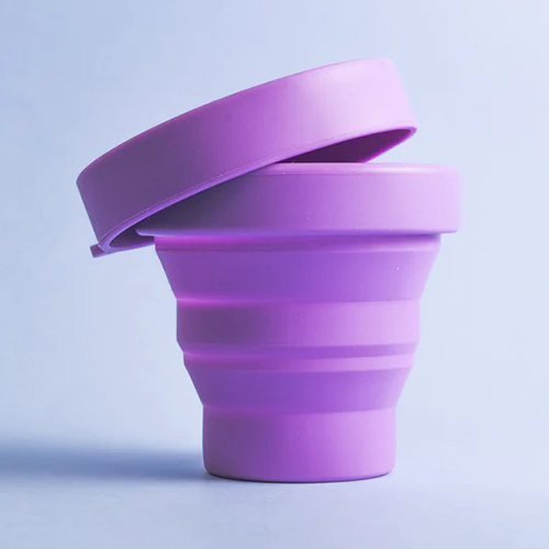 Blue Menstrual Cup Sterilizer - Medical Grade Silicone, Customized Size , Kills Germs Effectively With Steam Sterilization