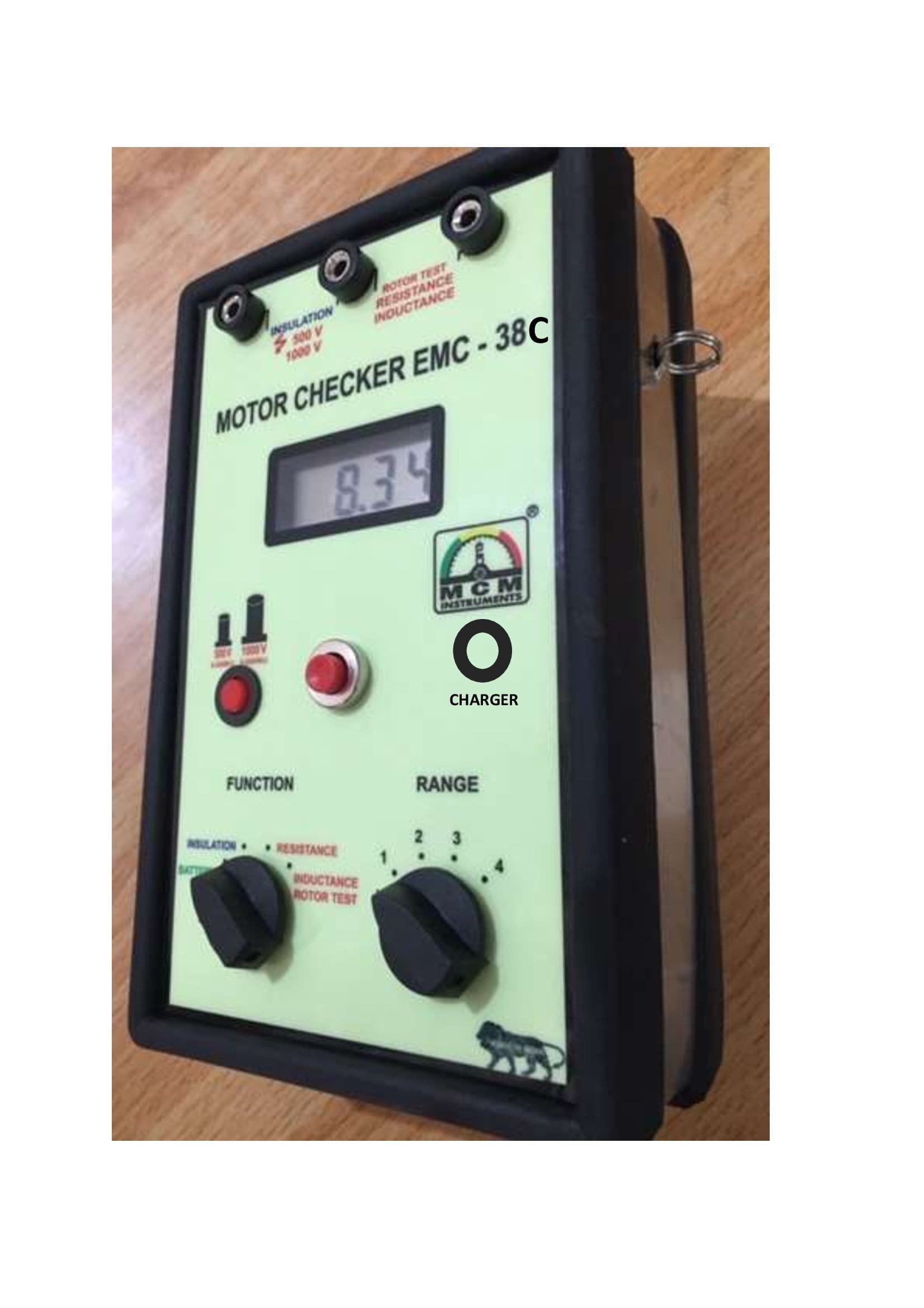 Digital Motor Checker Emc-38c - Dimension (L*w*h): 237x131x45 Millimeter (Mm)