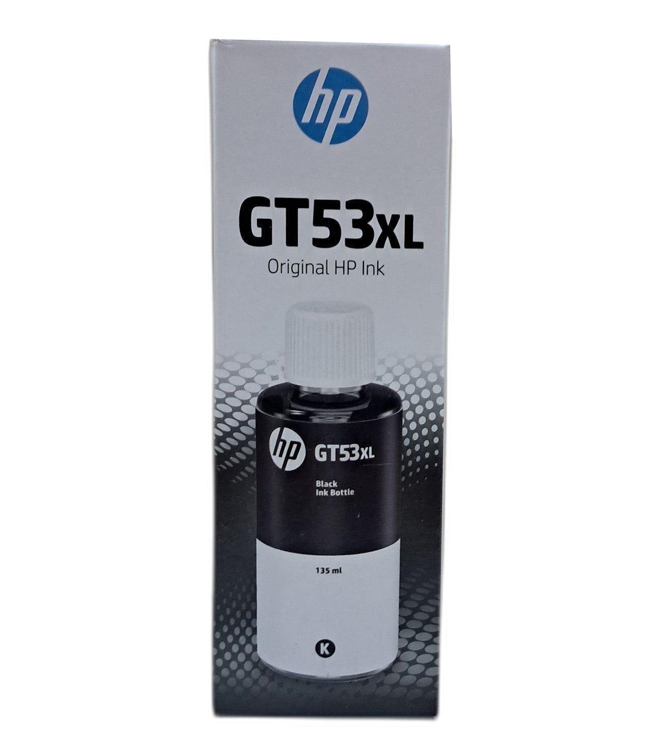Hp Gt53xl 135-ml Black Original Ink Bottle