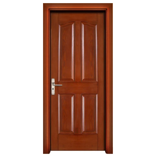 Moulded Skin Doors - Solid Wood, Standard Size, Brown | Sliding Open Style for Efficient Space Utilization in Homes, Offices, and Industries