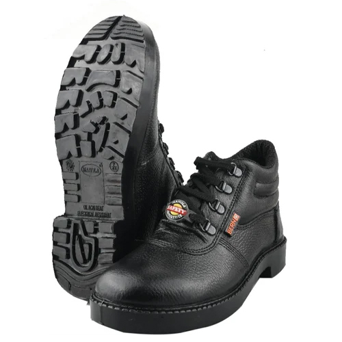 Black Mangla Bern Safety Shoes