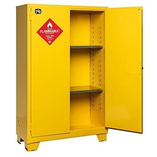 Safety Cabinet - Steel 36x24x72 Inches Bright Orange Finish | Enhanced Security Locking Mechanism Fire-resistant Design Spacious Storage Capacity