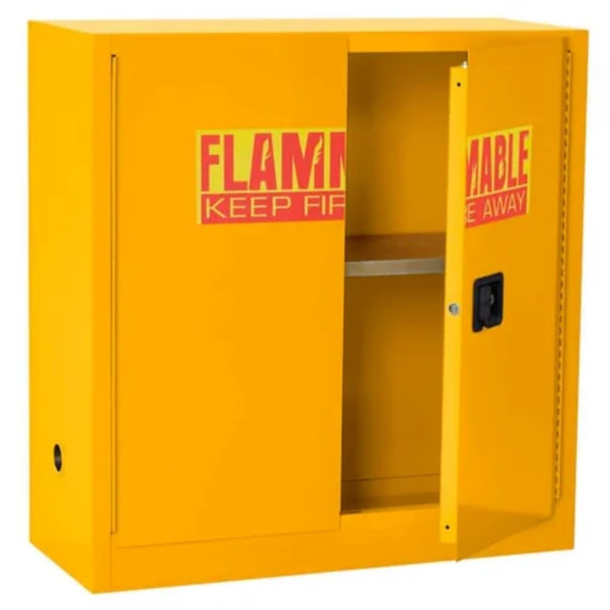 Safety Cabinet - Steel 36x24x72 Inches Bright Orange Finish | Enhanced Security Locking Mechanism Fire-resistant Design Spacious Storage Capacity