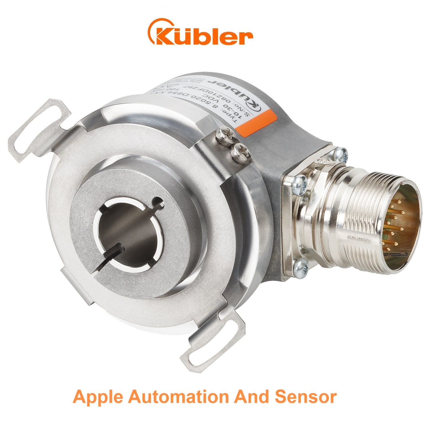Kubler 8.kih50.835a.5000.0050 Encoder - Hollow Shaft, Pulse Rate 1024 Ppr | Industrial Use, High Accuracy, 1kg Weight, 1 Year Warranty
