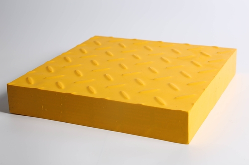 Frp Chequered Plate Surface - Color: Yellow