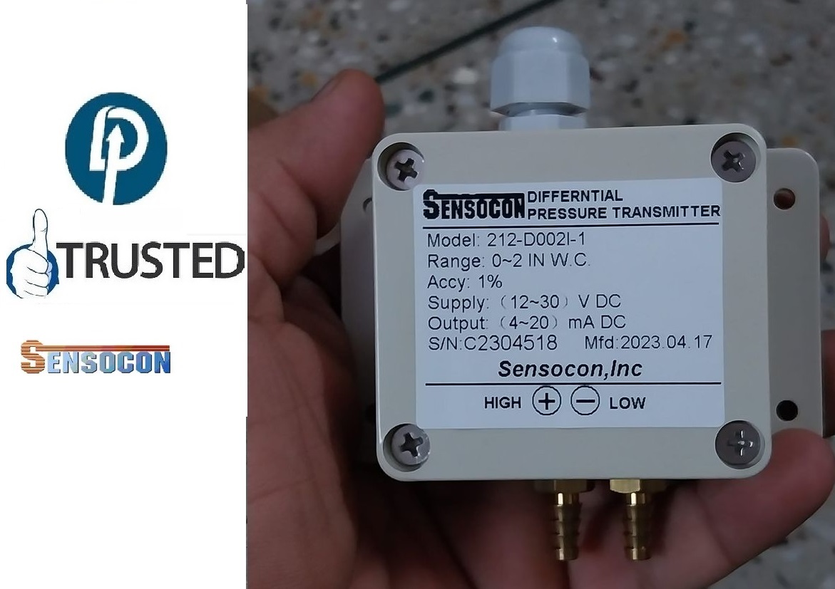 212-d015i-3 Sensocon Usa Differential Pressure Transmitter By Gunderdehi