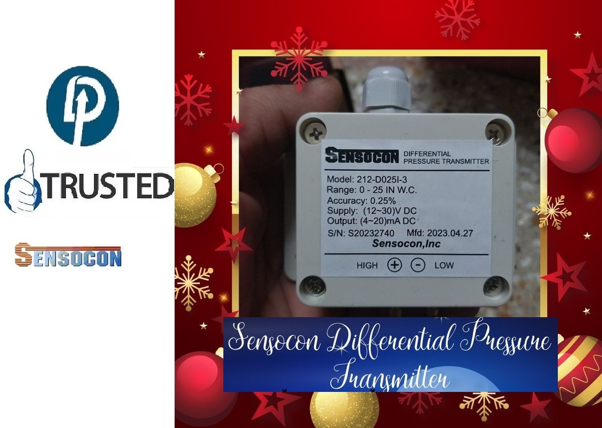 212-d015i-3 Sensocon Usa Differential Pressure Transmitter By Gunderdehi