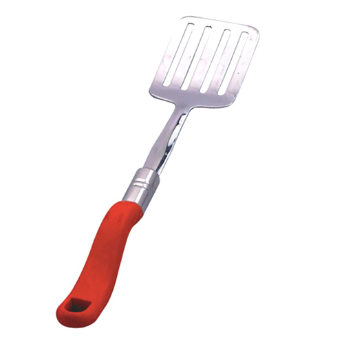 Patla Serving Spoon - Color: Silver And Red