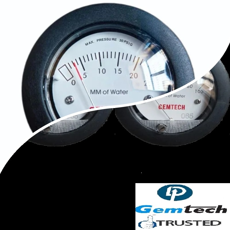 Gemtech Mini Differential Pressure Gauges By West Mumbai