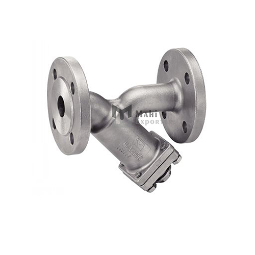 1467 Y Strainer With Flanges - Cast Iron/stainless Steel, Various Sizes, Silver | Corrosion Resistant, Heat Resistant, Astm Standard
