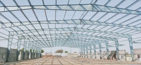 White Pre Engineered Building