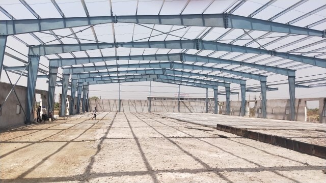 White Pre Engineered Building