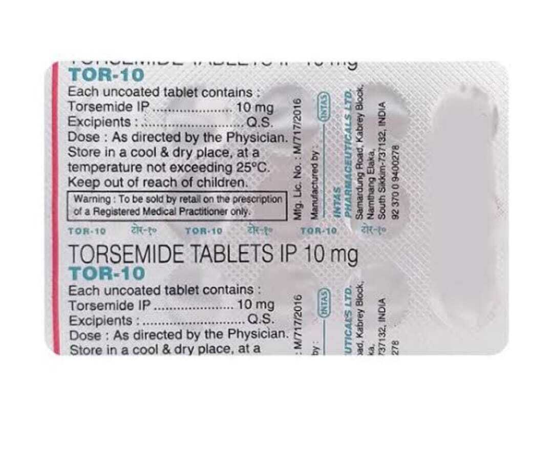 Pharma Tor Tablet - Ingredients: Torsemide